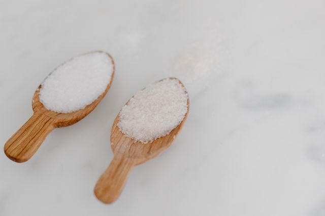 Beechwood Salt Scoops, Set of 2