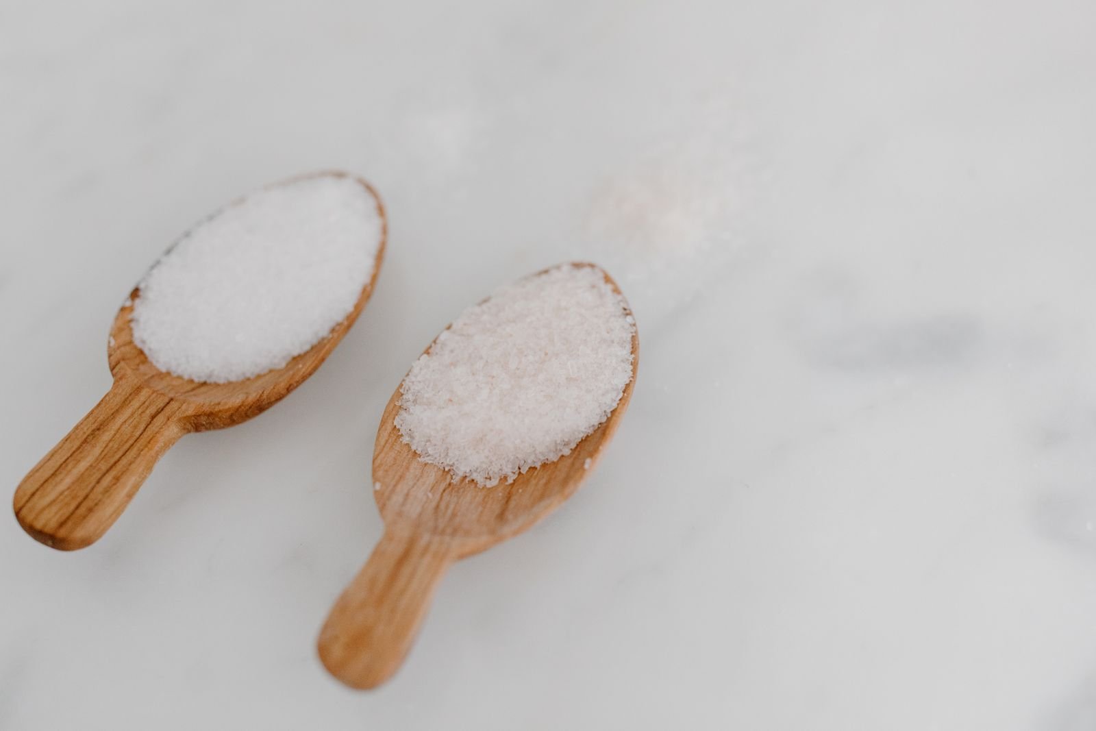 Beechwood Salt Scoops, Set of 2