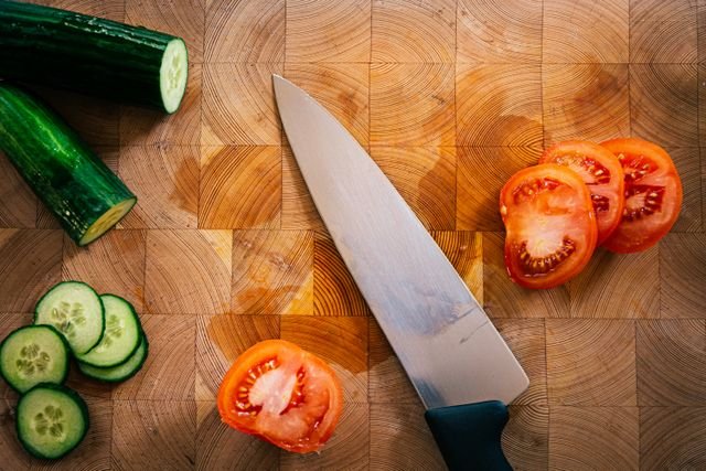 End-Grain Butcher Block Cutting Board