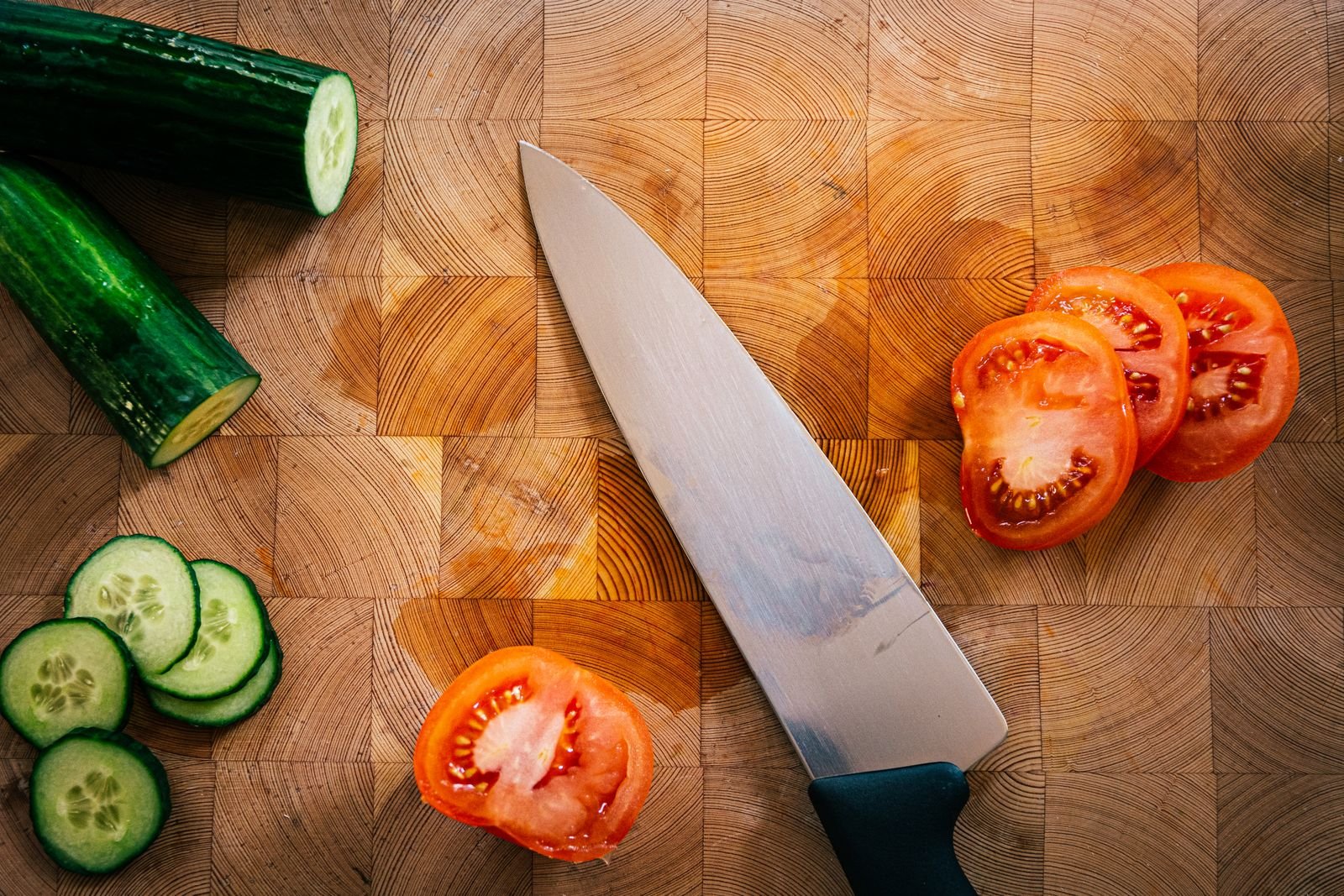 End-Grain Butcher Block Cutting Board