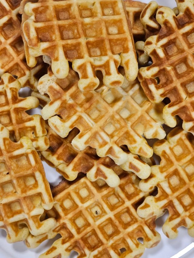 Crisp Malted Waffles