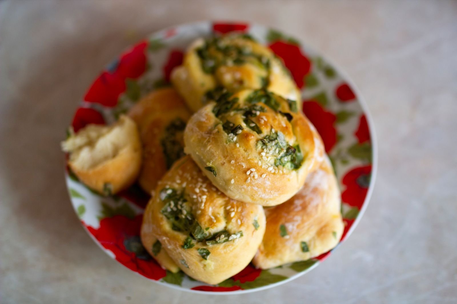 Garlic Herb Butter Buns