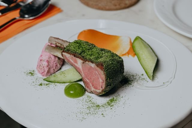 Herb-Crusted Rack of Lamb