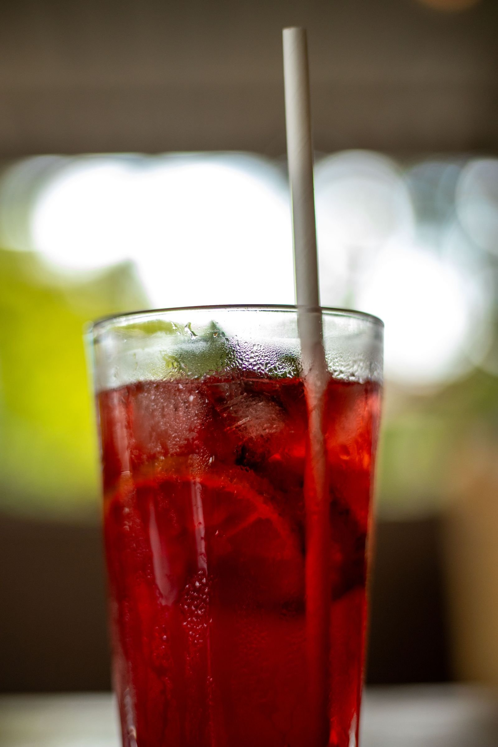 Iced Hibiscus Tea with Citrus