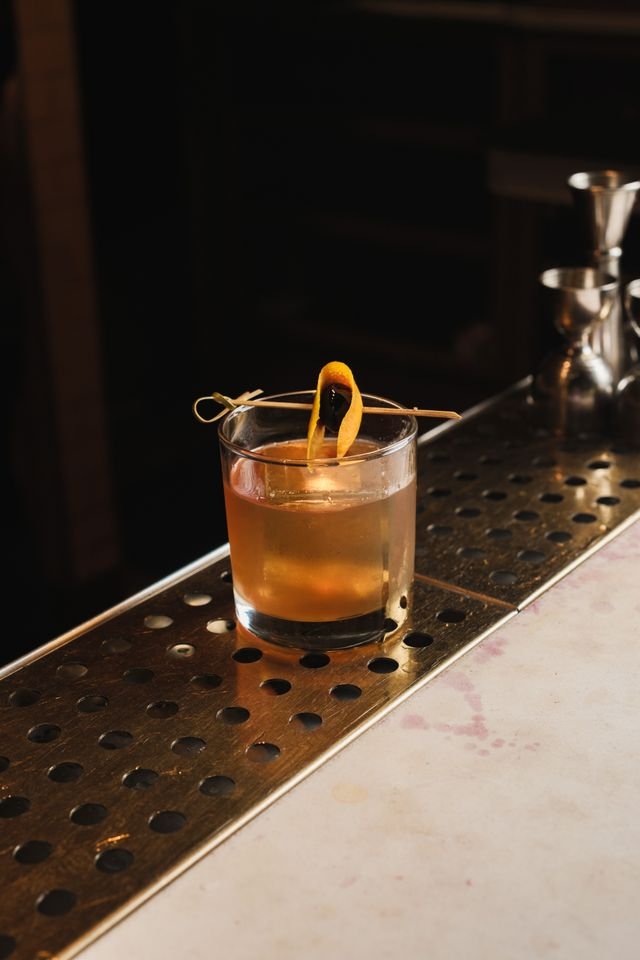 Old Fashioned with Orange Twist