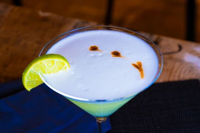 Pisco Sour with Lime