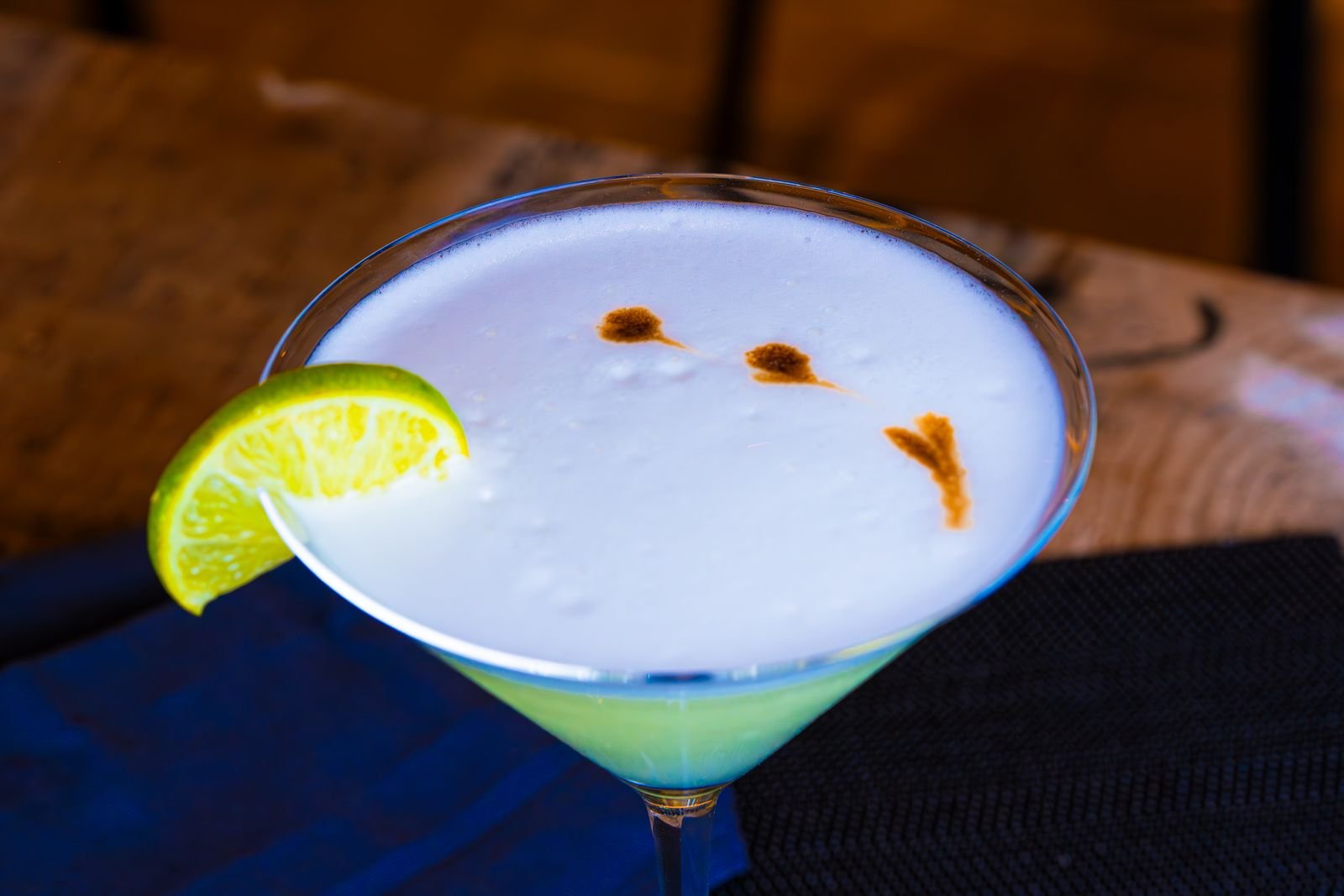 Pisco Sour with Lime