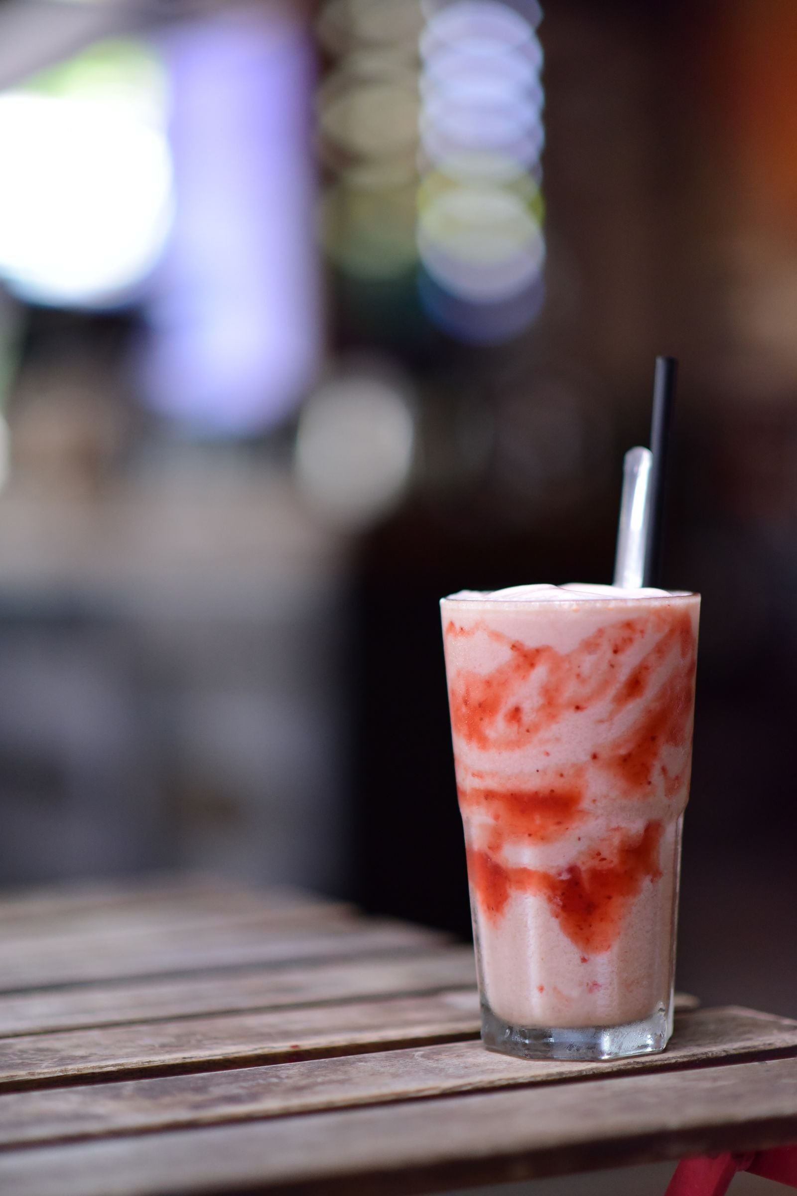 Strawberry Swirl Milkshake