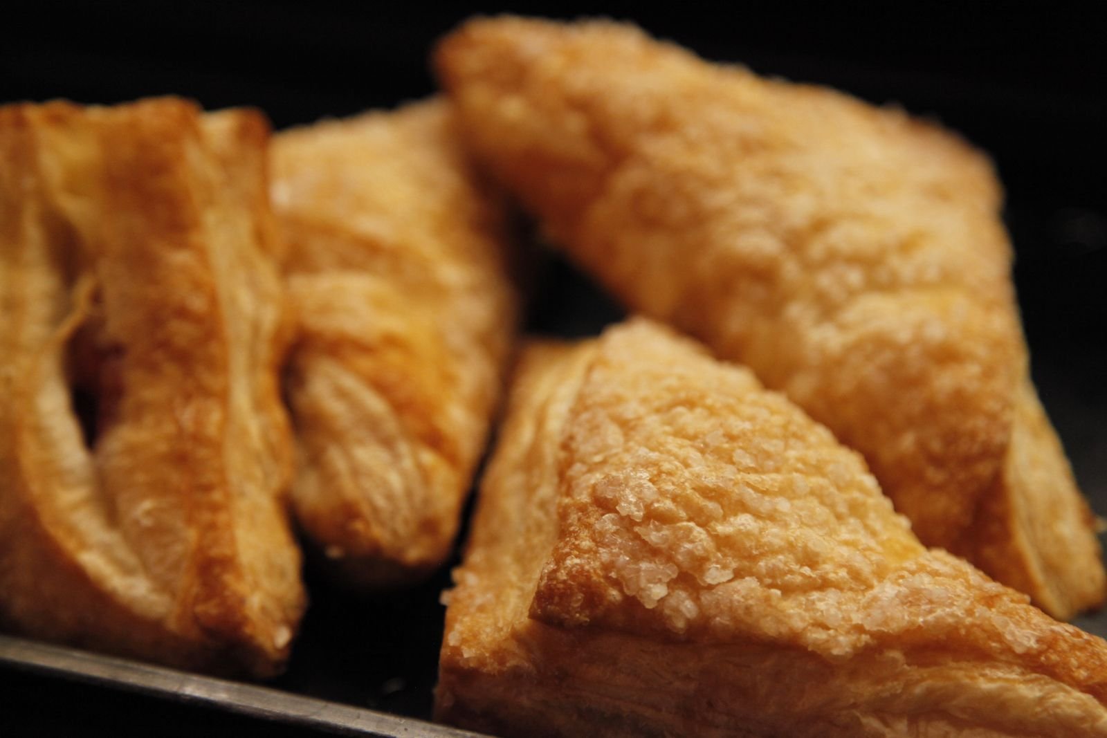Sugar-Crusted Puff Pastry Turnovers