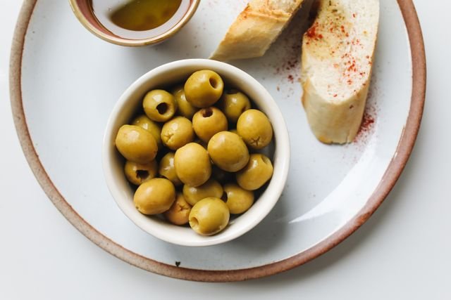 Bowl of olives